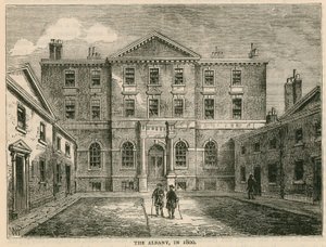 The Albany, London, i 1800 av English School