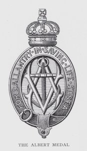 Albert-medaljen (litho) av English School