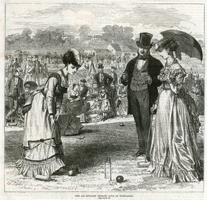 All-England Croquet Club på Wimbledon av English School