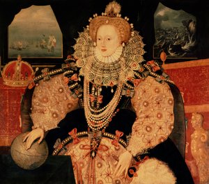 Armada-portrettet av dronning Elizabeth I, ca. 1590