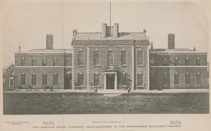 The Armory House, Finsbury, hovedkvarteret til Honourable Artillery Company av English School