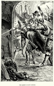Arrestasjonen av Guy Fawkes (gravering) av English School