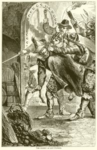 Arrestasjonen av Guy Fawkes av English School