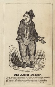 The Artful Dodger fra Oliver Twist av English School