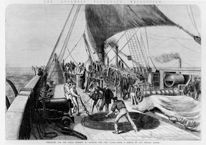 The Atlantic Telegraph Expedition, the Final Attempt to grapple the Lost Cable av English School