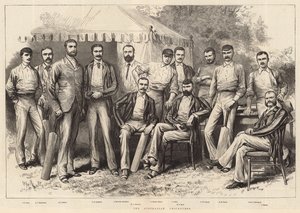 De australske cricketspillerne