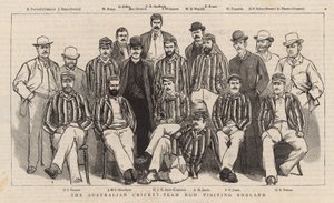 Det australske cricketlaget besøker nå England av English School