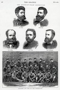 Den østerrikske polarekspedisjonen, publisert i The Graphic, 14. november 1874 av English School