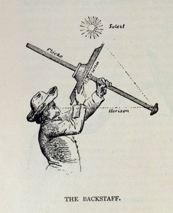 The Backstaff, fra The Narrative and Critical History of America, redigert av Justin Winsor, London, 1886 av English School