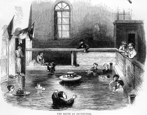 The Baths at Leukerbad av English School