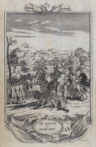 Slaget ved Edge Hill (gravering) av English School