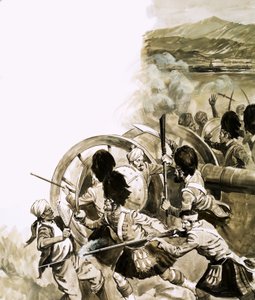 Slaget ved Kandahar, utkjempet 1. september 1880 av English School