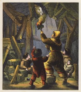 Bjørnen (fargelitografi) av English School