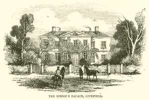 Der Bischofspalast, Lichfield