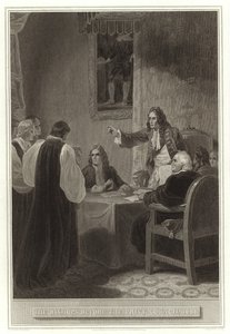Biskopene før Privy Council 1688 av English School