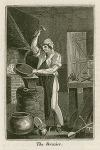 The Brazier (gravering) av English School