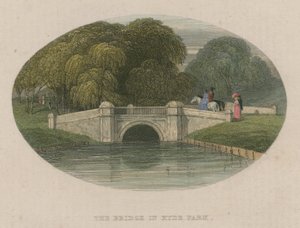 The Bridge of Hyde Park, London av English School