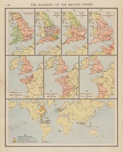 Der Aufbau des Britischen Empire von English School