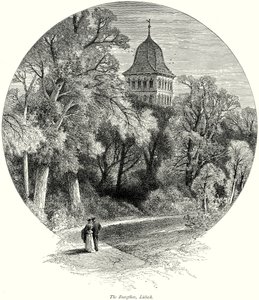 Burgthor, Lübeck (gravering) av English School