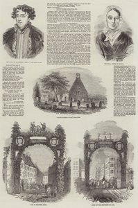The Burns Festival (gravering) av English School