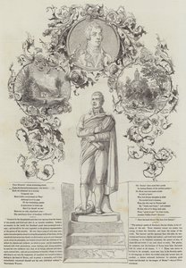 The Burns Festival (gravering) av English School