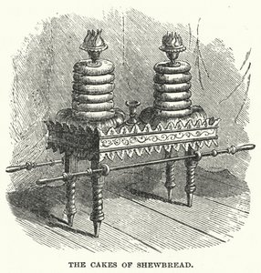 The Cakes of Shewbread (engraving) av English School