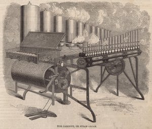 The Calliope, et damporgel oppfunnet av Arthur S Denny i Amerika av English School