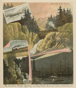 The Canadian Pacific Railway og Suez-kanalen. De to korte veiene til våre østlige eiendeler av English School