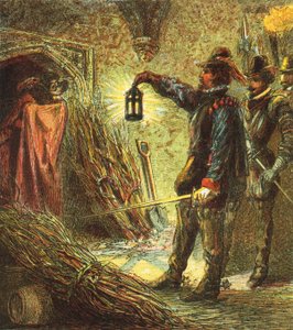 Fangsten av Guy Fawkes av English School