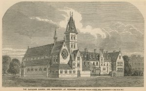 Capuchin-kirken og klosteret i Peckham av English School