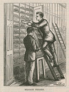 The Central Post Office Telegraph Establishment: Melding trykker av English School