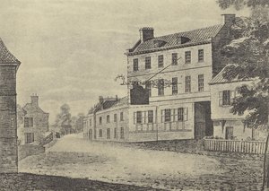 The Christopher Inn at Eaton i Buckinghamshire (gravyr) av English School