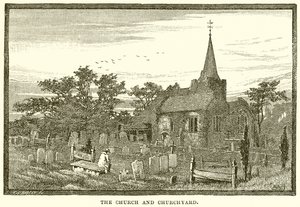 Kirken og kirkegården av English School