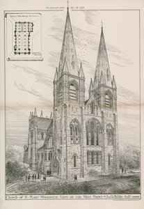 Church of St Mary i Woolwich av English School