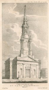 The Church of St Paul, Shadwell, London av English School