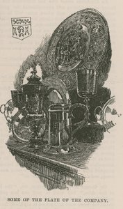 The City Guilds: The Fishmongers Company: Noe av tallerkenen til selskapet av English School