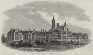 The City Lunatic Asylum, nær Dartford av English School