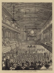 Bytempelet, Holborn Viaduct (gravering) av English School
