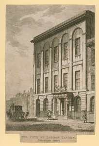 The City of London Tavern, Bishopsgate Street av English School