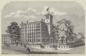 The Clarence Hotel, Dover (gravering) av English School