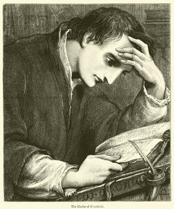 Clerke of Oxenforde (gravering) av English School