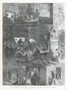 De kommunistiske flyktningene Co-operative Kitchen i Newman Passage av English School