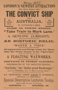 The Convict Ship fra Australia av English School