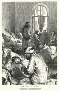 The Cost of War (gravering) av English School