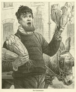 Costermonger (gravering) av English School