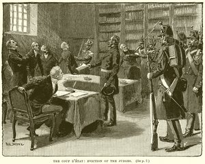 The Coup Detat: Utkastelse av dommerne av English School