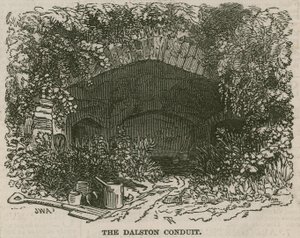 Der Dalston-Wasserkanal