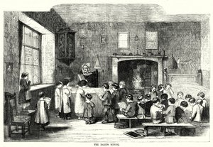 The Dame's School (gravering) av English School