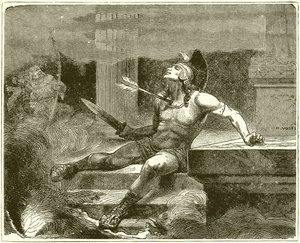 Alkibiades død av English School