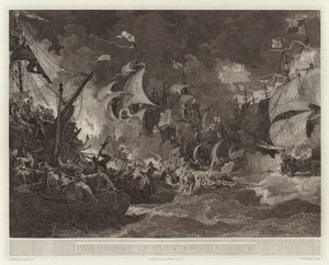 Nederlaget til den spanske armadaen av English School